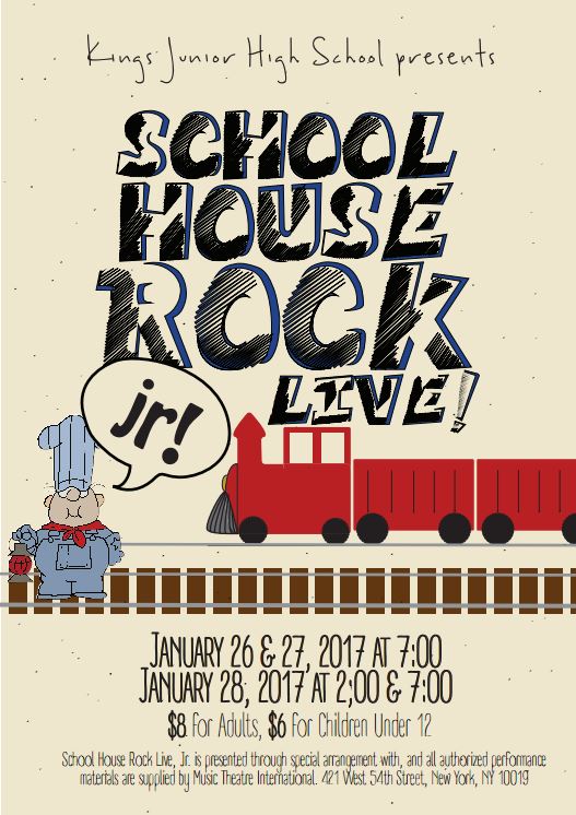 School House Rock, Jr. Flyer